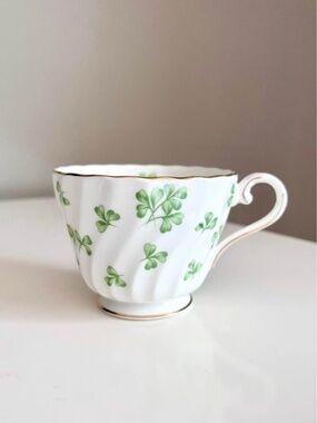 Vintage Aynsley Shamrock Tea Cup Bone China
